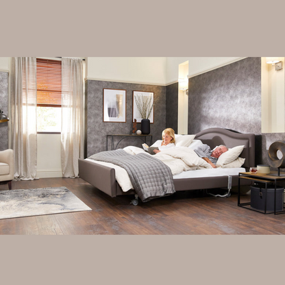 Looking for a little bit of extra luxury in your life? Check out our Opera Signature Emerald Comfort Plus Profiling Dual Bed 6 Ft. This bed features two mattress platforms, so each user can independently raise the backrest and leg rest to find their perfect comfort level. Whether you're reading a book, watching TV, or just taking a quick nap, this bed will help you relax in style. So come on in and take a closer look at the Opera Signature Comfort Plus Profiling Dual Bed 6 Ft!