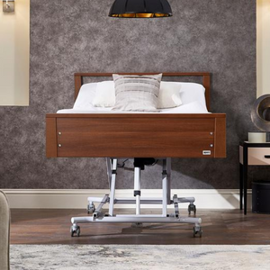 The Opera Signature Low Footboard is styled for residential environments with a low, minimalist footboard to provide unrestricted access and sight at the foot-end of the bed.