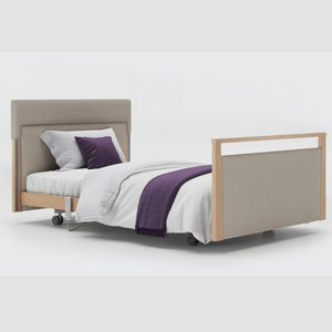 Adjustable store bed footboard