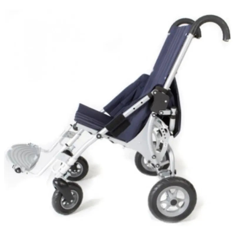 The Lisa Buggy is designed to promote a better upright posture in children. With adjustable seat depth, lower leg length, and back height, it can be used for different body sizes.