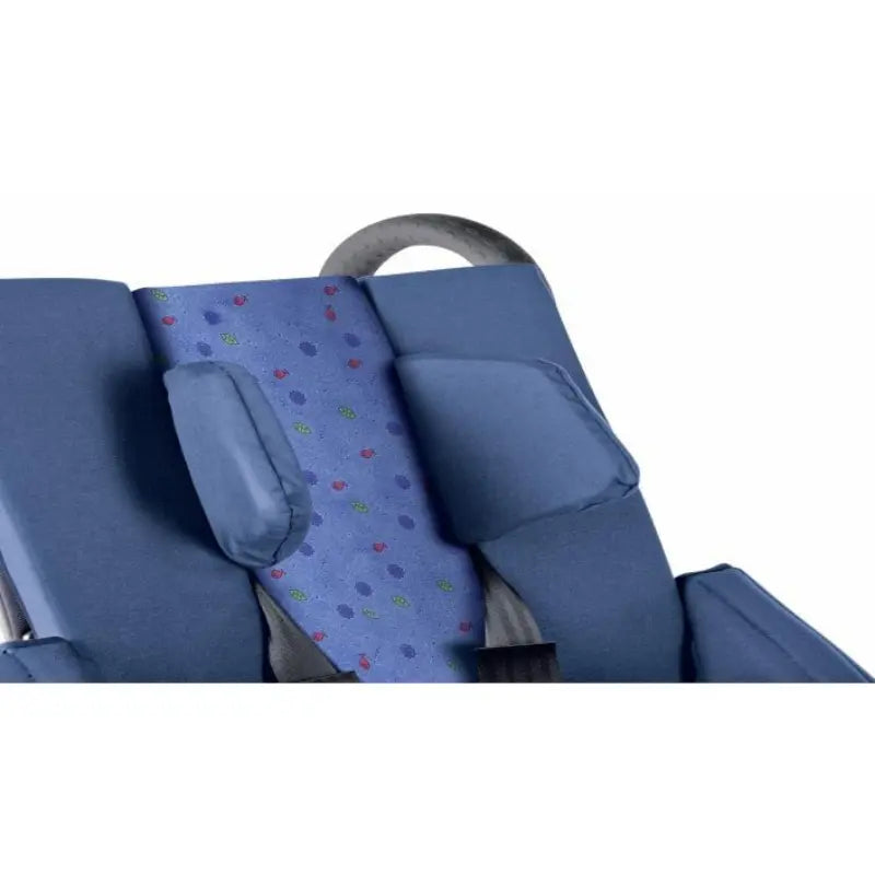 The Lisa Buggy is designed to promote a better upright posture in children. With adjustable seat depth, lower leg length, and back height, it can be used for different body sizes.