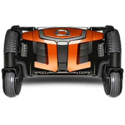 The Q6 Edge HD is Quantum’s bariatric power chair that was made with a powerful Edge power base. You will receive a great modern mid-wheel 6 drive design sturdy power chair with standard 4-pole motors, and ATX Suspension.
