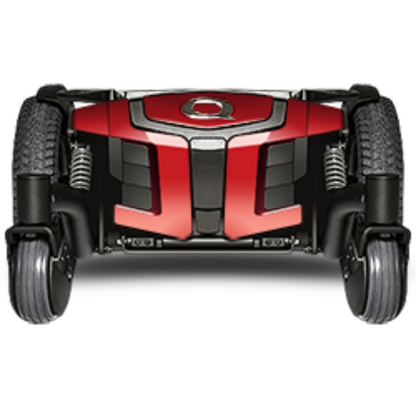 The Q6 Edge HD is Quantum’s bariatric power chair that was made with a powerful Edge power base. You will receive a great modern mid-wheel 6 drive design sturdy power chair with standard 4-pole motors, and ATX Suspension.