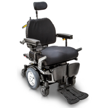 Load image into Gallery viewer, The Q6 Edge HD is Quantum’s bariatric power chair that was made with a powerful Edge power base. You will receive a great modern mid-wheel 6 drive design sturdy power chair with standard 4-pole motors, and ATX Suspension.