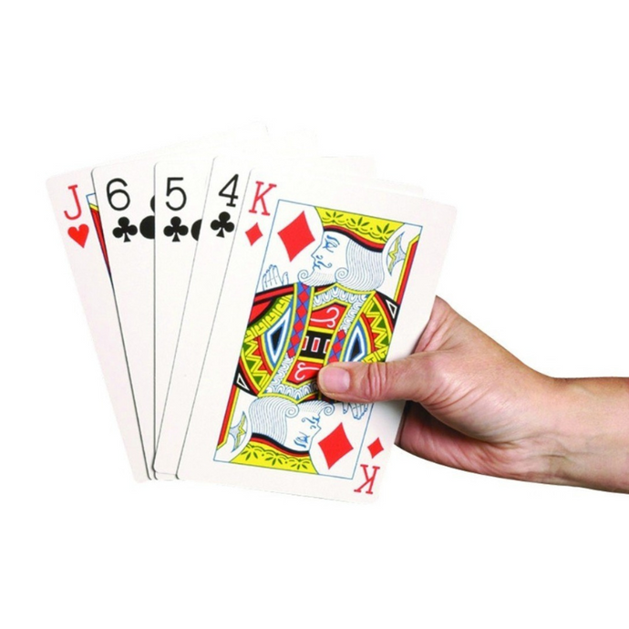 Real Big Playing Cards 150 x 100mm (6 x 4