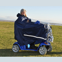 Load image into Gallery viewer, Splash Scooter Cape Available in two sizes, medium and large