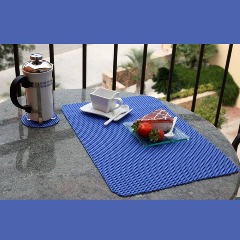 StayPut Anti-Slip Fabric Tablemat - 30 x 40cm - Forest Green
