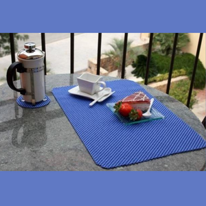 StayPut Non-Slip Tablemat (x4) and Coaster (x4) Set