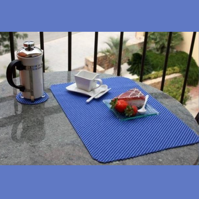 StayPut Non-Slip Tablemat and Coaster Set