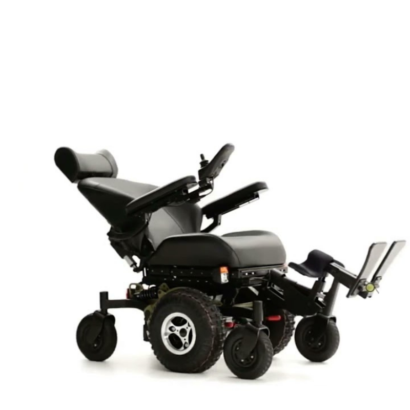 With its exceptional off-road capability, you'll be able to explore even the most rugged terrain. And thanks to its comfortable folding backrest and low-pressure tyres, this model provides a smooth, relaxing ride. The splash resistant design means that you don't have to worry about getting wet