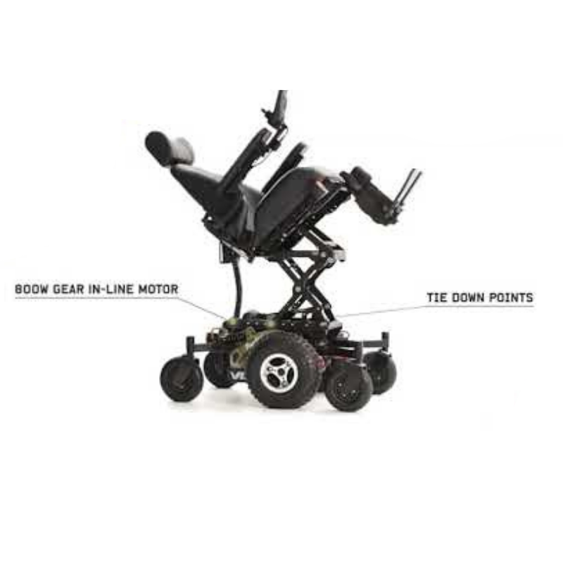 With its exceptional off-road capability, you'll be able to explore even the most rugged terrain. And thanks to its comfortable folding backrest and low-pressure tyres, this model provides a smooth, relaxing ride. The splash resistant design means that you don't have to worry about getting wet