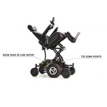 Load image into Gallery viewer, With its exceptional off-road capability, you&#39;ll be able to explore even the most rugged terrain. And thanks to its comfortable folding backrest and low-pressure tyres, this model provides a smooth, relaxing ride. The splash resistant design means that you don&#39;t have to worry about getting wet