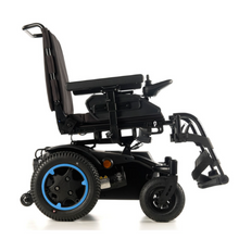 Load image into Gallery viewer, This entry-level powerchair is precision-measured to fit in short spaces without compromising on traction or stability. It also has the ability to climb kerbs up to 100 mm (4&quot;), making it a great choice for those who need a little extra help getting around.