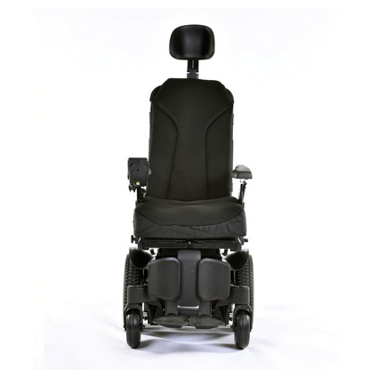 The Quickie Q300 M Mini is the original ultra-compact powerchair that has been packed full of more ‘big powerchair’ performance than ever before. With a width of just 520 mm, the all-new Q300-M Mini is the narrowest TRUE mid-wheel drive powerchair on the market.
