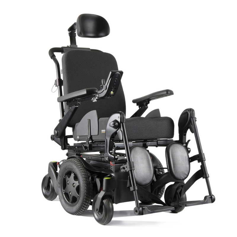This updated model features a new chassis that makes it compact and easy to navigate in tight spaces, but still provides great outdoor performance. And with the Sedeo Lite seating system, you can adjust to narrower and wider dimensions than ever before, making it perfect for any individual.