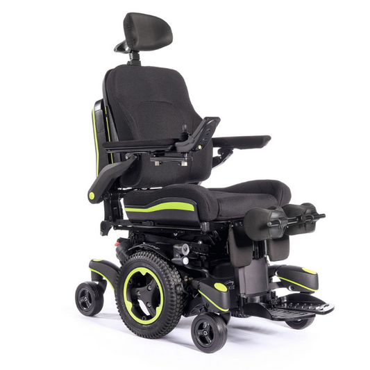 The Q700-UP M Ergo is a top-of-the-line power wheelchair that offers excellent manoeuvrability in tight compact spaces._img