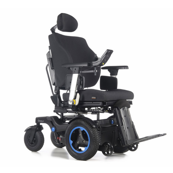 This powerchair is specially designed to dampen bumps and jolts, giving you a smoother ride regardless of the terrain. The castor arms also articulate independently for maximum traction and stability, so you can drive with peace of mind knowing your powerchair is providing the best possible ride.