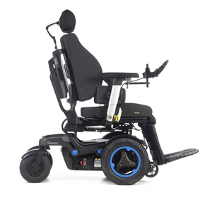 This powerchair is specially designed to dampen bumps and jolts, giving you a smoother ride regardless of the terrain. The castor arms also articulate independently for maximum traction and stability, so you can drive with peace of mind knowing your powerchair is providing the best possible ride.