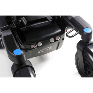 This powerchair is specially designed to dampen bumps and jolts, giving you a smoother ride regardless of the terrain. The castor arms also articulate independently for maximum traction and stability, so you can drive with peace of mind knowing your powerchair is providing the best possible ride.