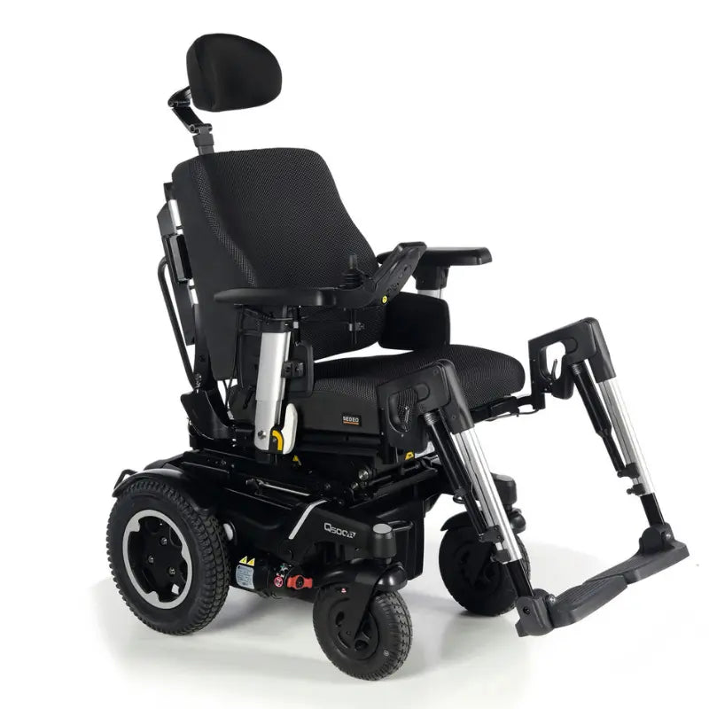 Quickie Wheelchair Rear Rims Sunrise Medical Rear-Wheel Drive Power Wheelchair QUICKIE Q500 R Sedeo ...
