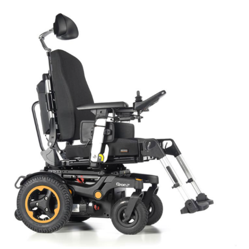 With its unique suspension system, this power chair can tackle any terrain, even when elevated, making it perfect for any adventure. Plus, the anti-pitch technology keeps you safe and stable on inclines.