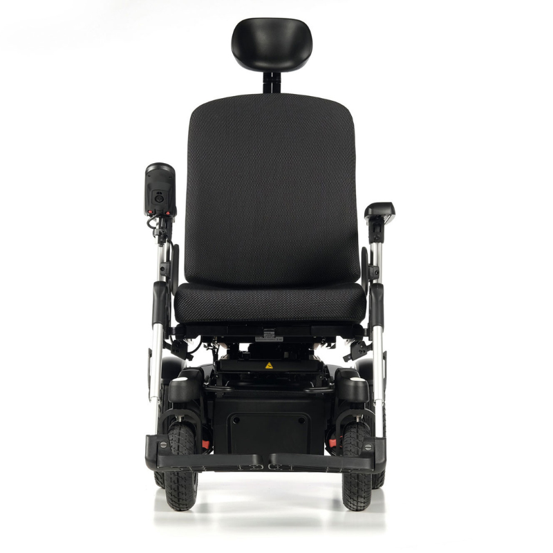 With its unique suspension system, this power chair can tackle any terrain, even when elevated, making it perfect for any adventure. Plus, the anti-pitch technology keeps you safe and stable on inclines.