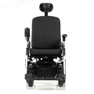 With its unique suspension system, this power chair can tackle any terrain, even when elevated, making it perfect for any adventure. Plus, the anti-pitch technology keeps you safe and stable on inclines.
