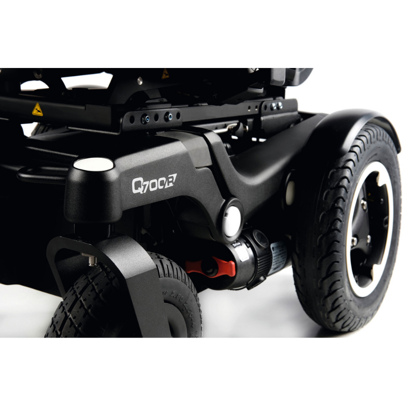 With its unique suspension system, this power chair can tackle any terrain, even when elevated, making it perfect for any adventure. Plus, the anti-pitch technology keeps you safe and stable on inclines.