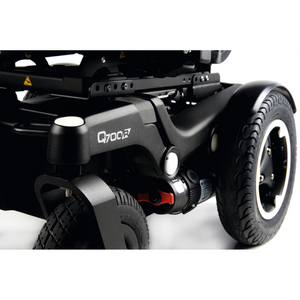 With its unique suspension system, this power chair can tackle any terrain, even when elevated, making it perfect for any adventure. Plus, the anti-pitch technology keeps you safe and stable on inclines.