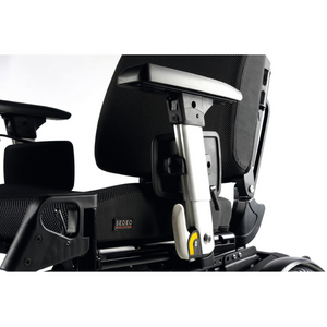 With its unique suspension system, this power chair can tackle any terrain, even when elevated, making it perfect for any adventure. Plus, the anti-pitch technology keeps you safe and stable on inclines.