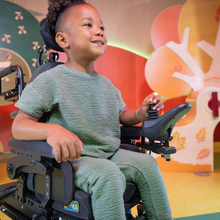 Load image into Gallery viewer, Kids will love exploring in the Zippie Q300 M Mini! This ultra-compact mobility scooter is perfect for kids and young adults. Weighing just 130 kg, it&#39;s easy to lift and fits in tight spaces.