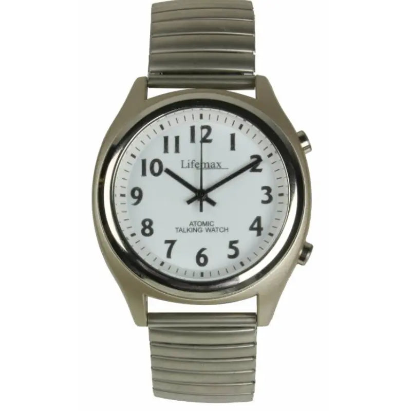 Talking Atomic Watch Gents Expanding Bracelet Mobility World UK