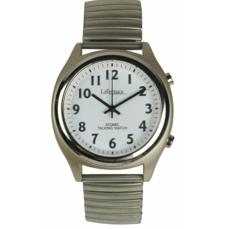 Talking Atomic Watch - Gents - Expanding Bracelet