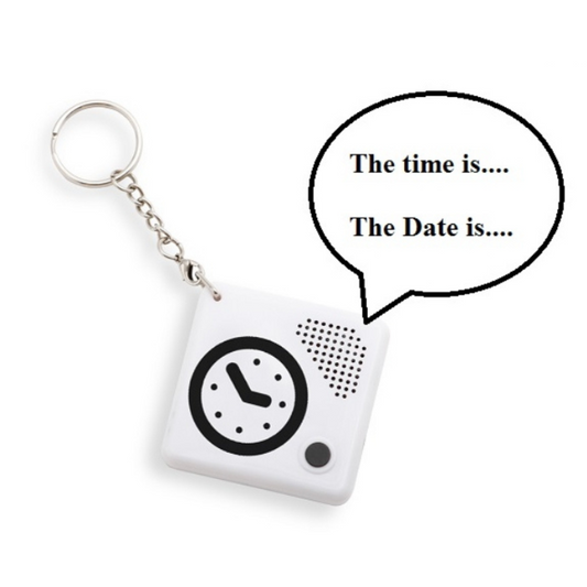 Talking Keychain Pocket Clock_img